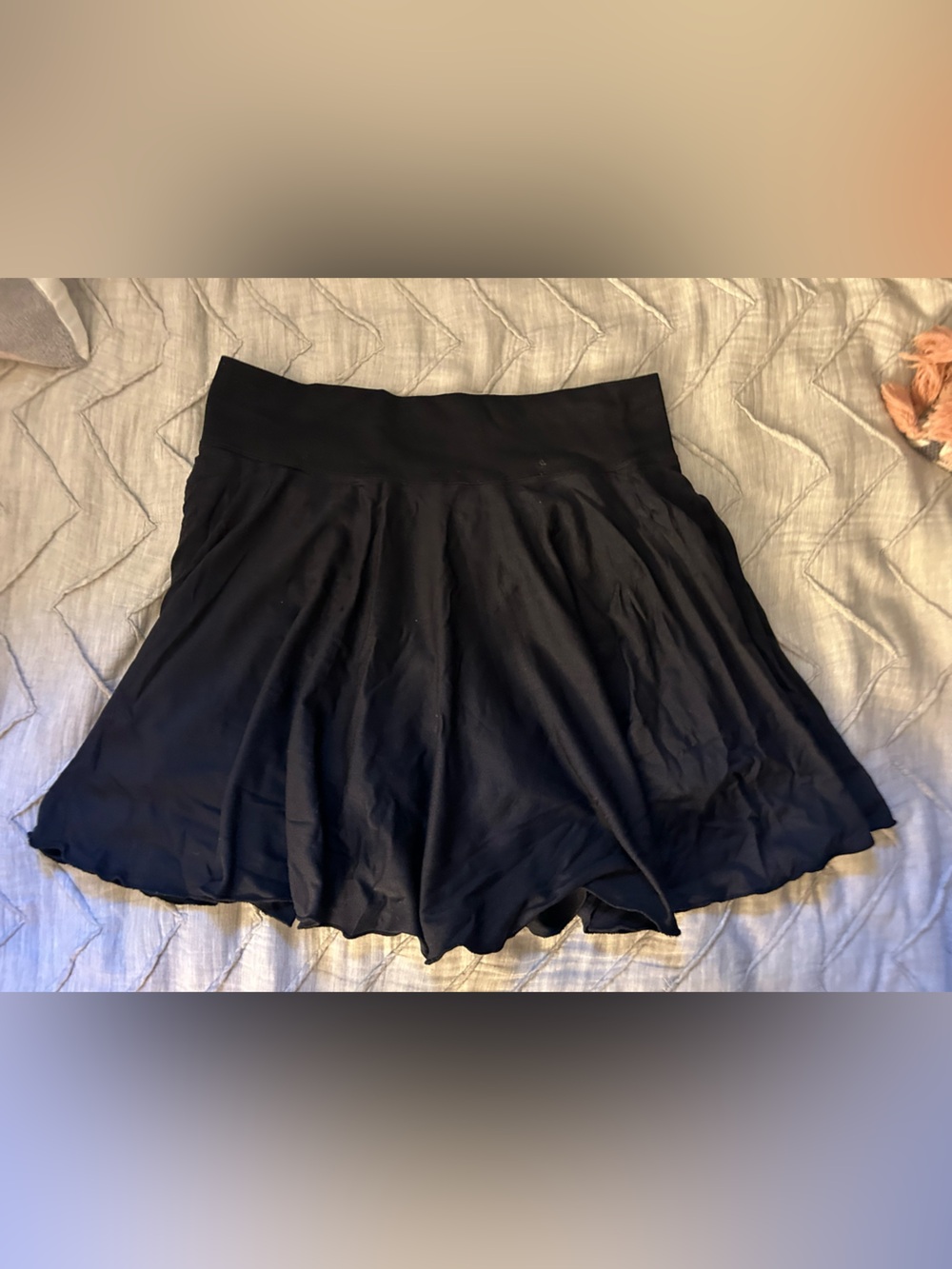 Black Women's Flared Skirt - Classic Everyday Style